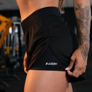 Bermudas Compressão Feminina Fitness Modeladora Antitransparente Treino Cintura Alta